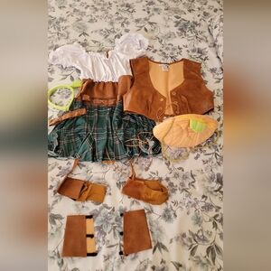 Ogre Brown and Green Costume Set